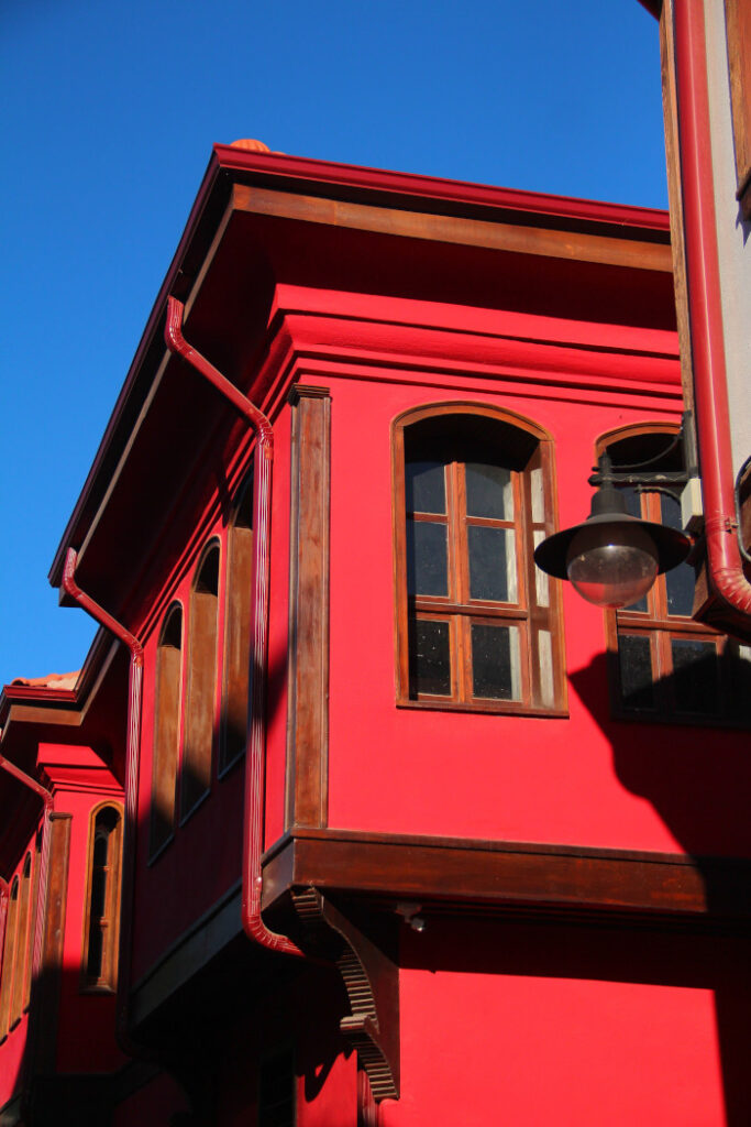 Red House with Gutter